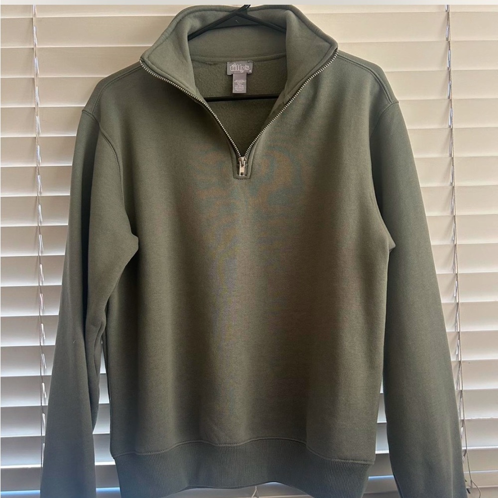 tillys quarter zip